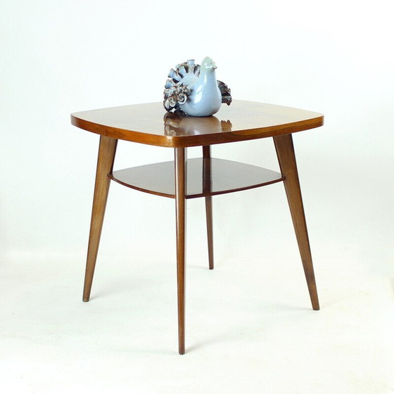 Image 1 of Vintage walnut Spider coffee table by Mier, Czechoslovakia 1960s