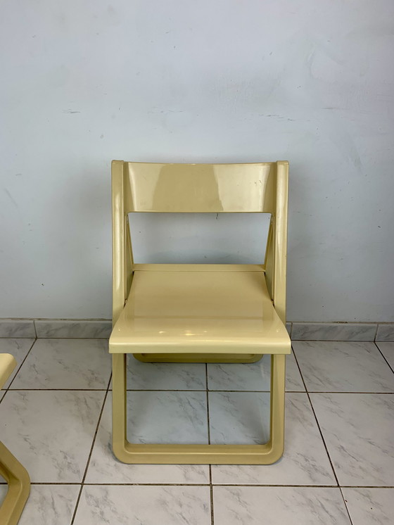 Image 1 of 2x Allibert Space Age Folding Chair