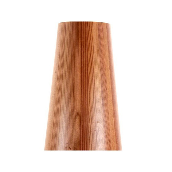 Image 1 of Coppia di lampade a sospensione vintage scandinave in pino dell'Oregon di Jøgen Wolf per Torben Ørskov, 1950