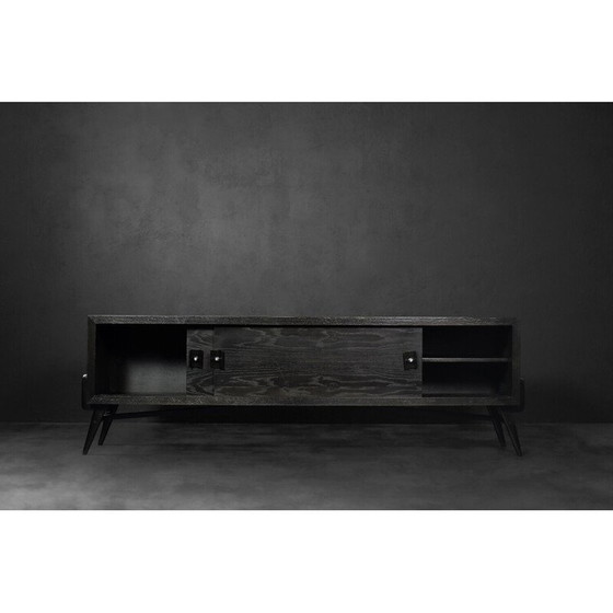 Image 1 of Vintage dark oak sideboard, 1960