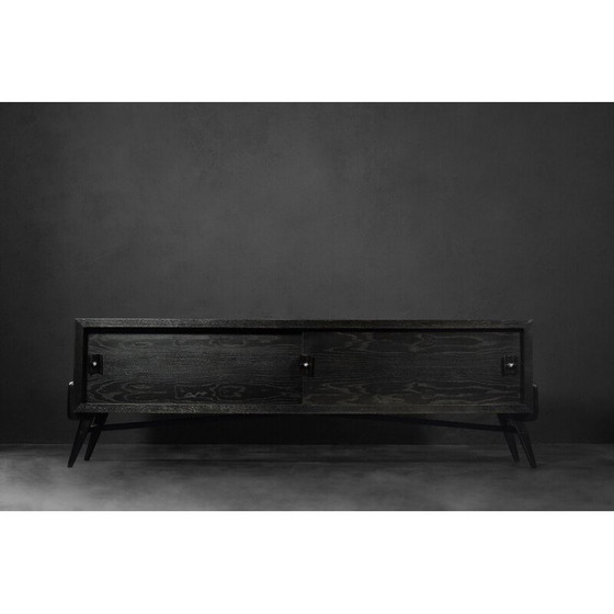 Image 1 of Vintage dark oak sideboard, 1960