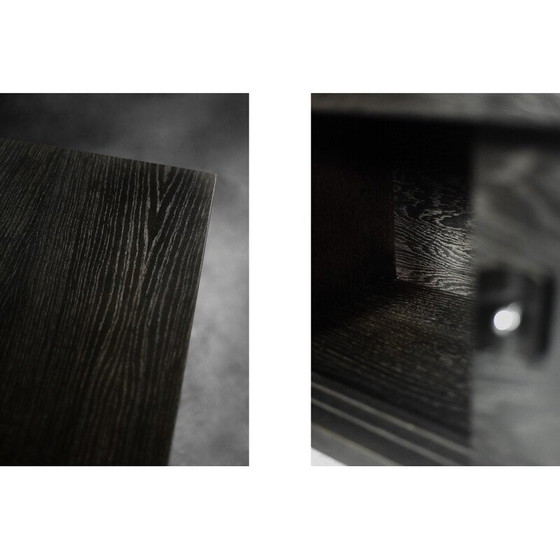Image 1 of Vintage dark oak sideboard, 1960