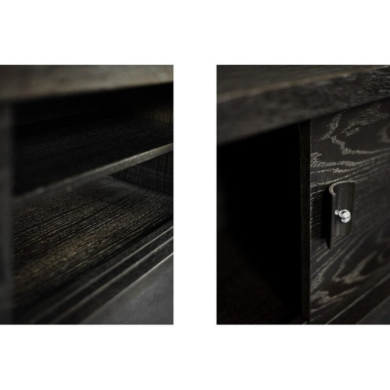 Image 1 of Vintage dark oak sideboard, 1960