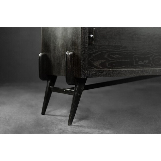 Image 1 of Vintage dark oak sideboard, 1960