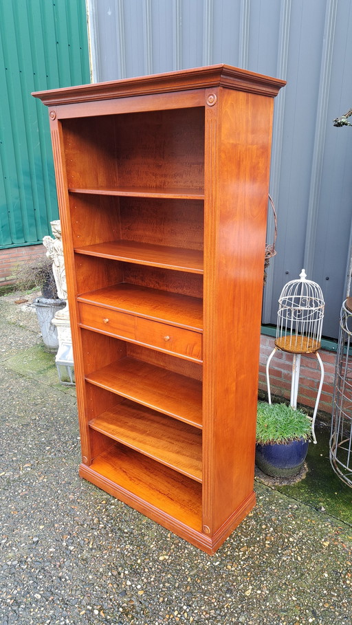 Classic Bookcase, Wall Cabinet, Dim 81X36 And 181Cm High.