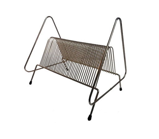 Vintage Vinyl Rack - 45 RPM Holder - 1950