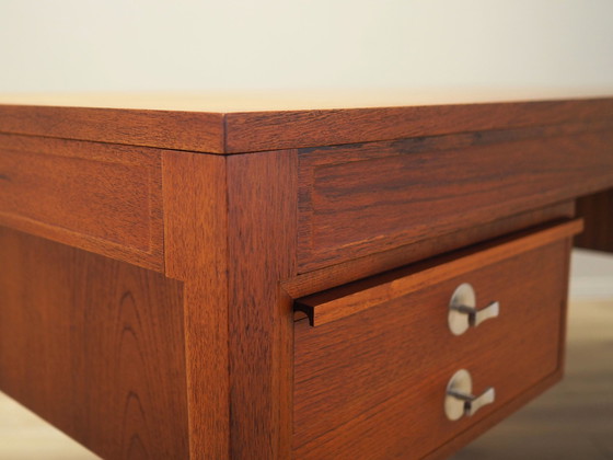 Image 1 of Teak Desk, Danish Design, 1970S, Designer: Finn Juhl, Manufacturer: France & Son