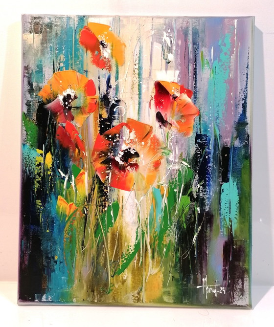 Image 1 of Alfred Aniol "Poppies"