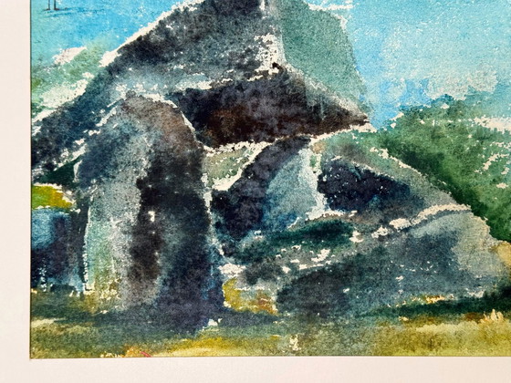 Image 1 of “Table Des Feès. Fresnicourt” 1973. - Eugène Eechaut (1928-2019)