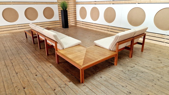 Image 1 of SALON VINTAGE 60S MID CENTURY TECK FRANCE&SON