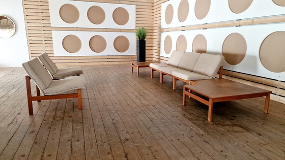 Image 1 of SALON VINTAGE 60S MID CENTURY TECK FRANCE&SON