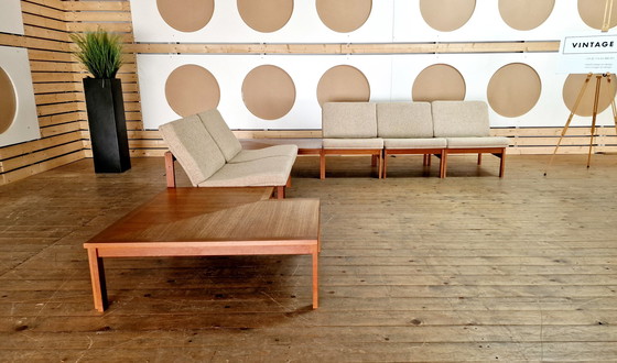 Image 1 of SALON VINTAGE 60S MID CENTURY TECK FRANCE&SON