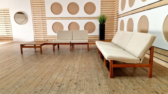 Image 1 of SALON VINTAGE 60S MID CENTURY TECK FRANCE&SON