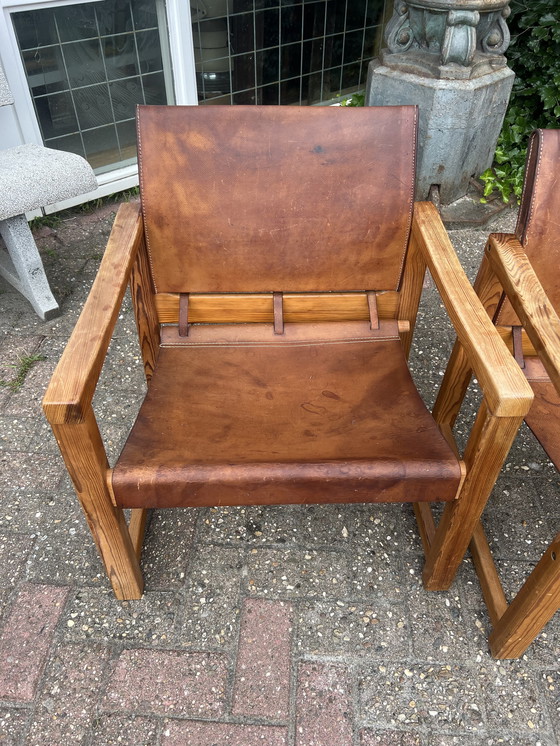 Image 1 of 2 Karin Mobring Safari chairs, 1970s