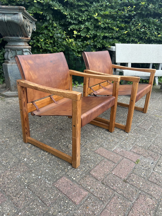 Image 1 of 2 Karin Mobring Safari chairs, 1970s