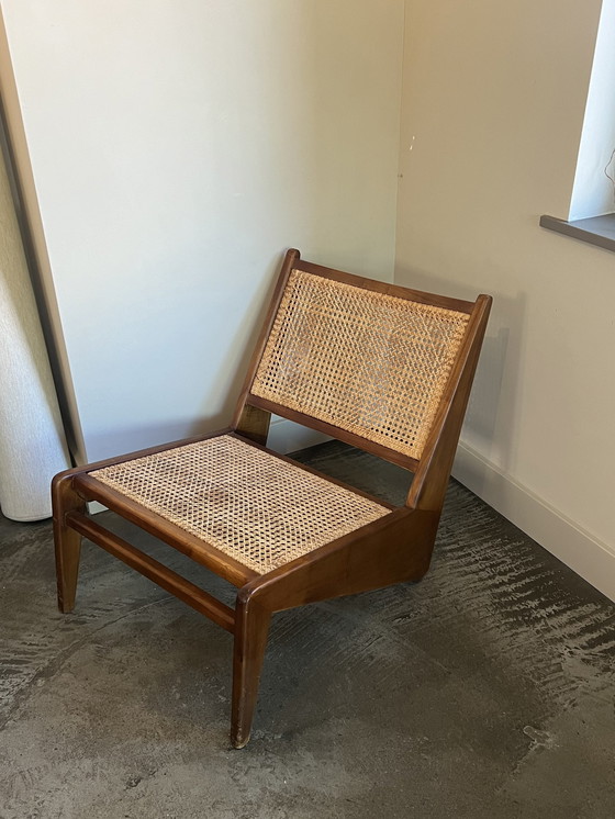 Image 1 of Detjer Kangaroo Chair - Dark Brown - Rattan / Rattan