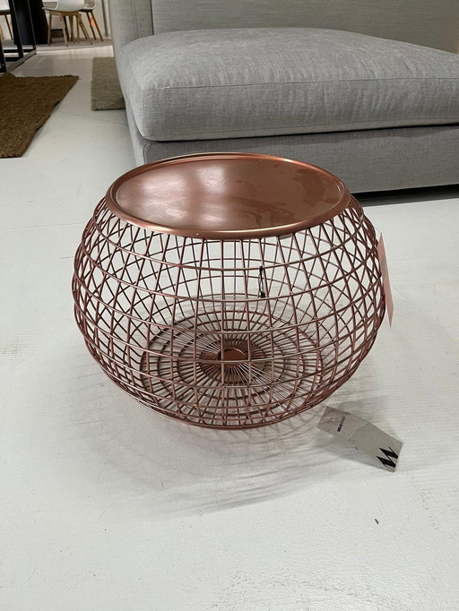 Pols Potten Table Ball Wire Copper Side Table