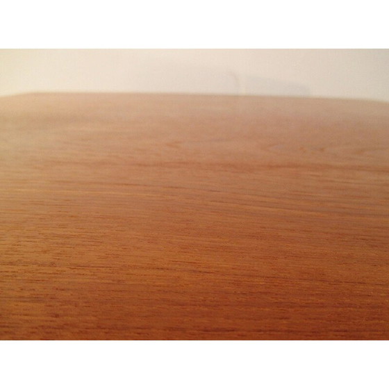 Image 1 of Tavolino da caffè vintage in teak scandinavo di Henning Kjaernulf, 1960