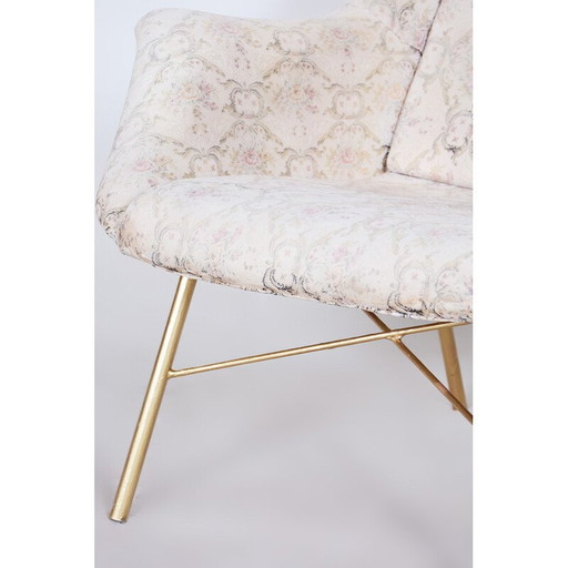 Mid-century Wing armchair in Laminat by Miroslav Navratil, 1950s