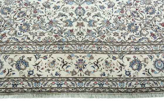 Image 1 of Alfombra oriental de corcho Kashan anudada a mano – 396 x 295 cm 