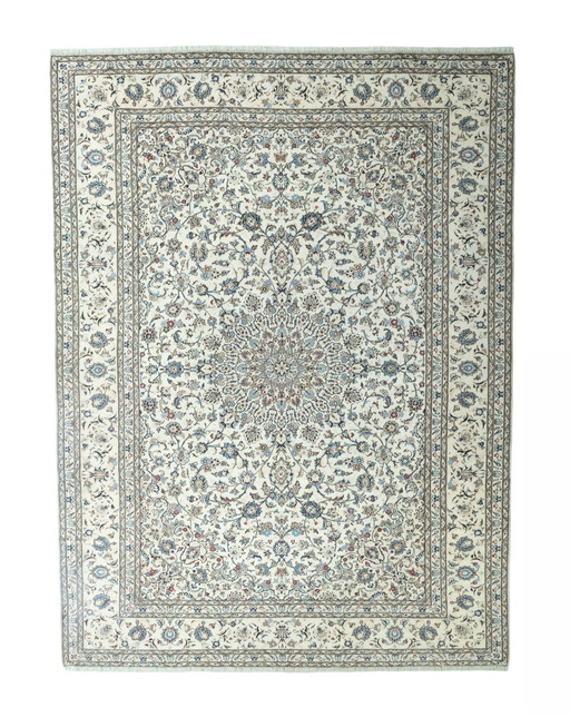 Hand-knotted Kashan Cork Oriental Rug - 396 X 295 Cm