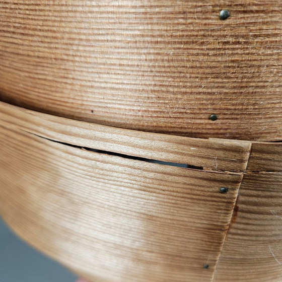 Image 1 of T388 Wood Pendant Lamp Designed By Hans-Agne Jakobsson