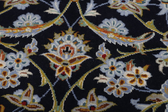 Image 1 of Original Hand-Knotted Persian Carpet Kashan Fine With Silk 382 X 280 Cm Top Condition