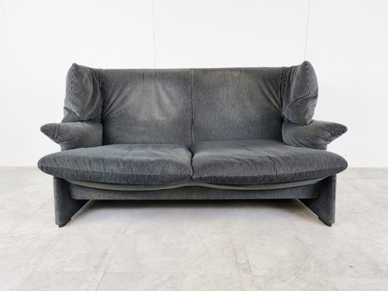 Image 1 of Cassina Porto Venere sofa by Vico Magistretti for Cassina, 1970s