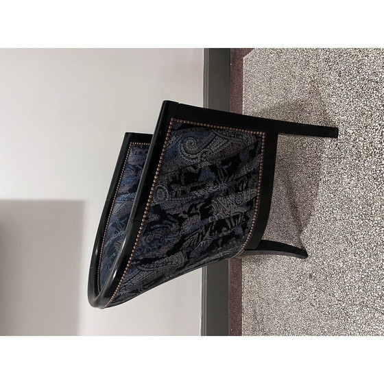 Image 1 of Vintage Art Deco armchair in lacquered wood