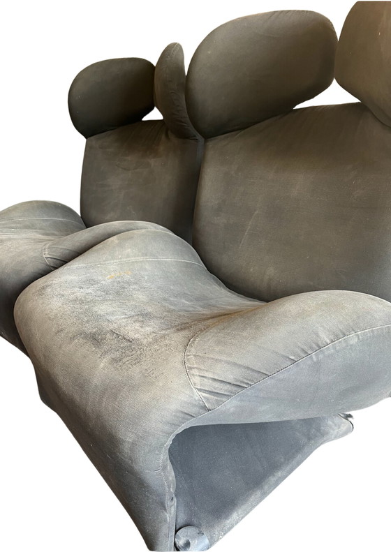 Image 1 of 2X Wink Armchair Cassina refurbished