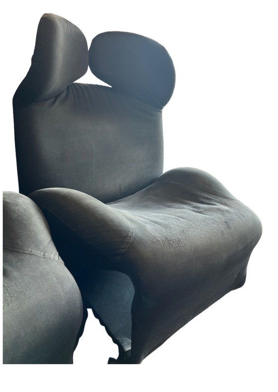 Image 1 of 2X Wink Armchair Cassina refurbished