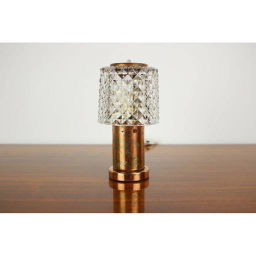 Vintage table lamp by Kamenicky Senov for Preciosa, 1970s