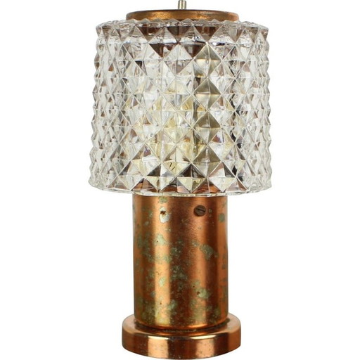 Vintage table lamp by Kamenicky Senov for Preciosa, 1970s