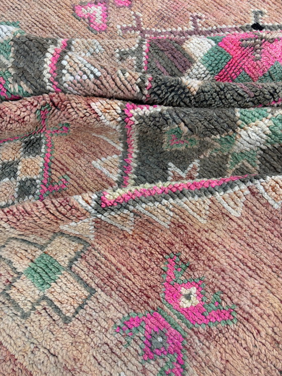 Image 1 of Boho Chic Vintage Moroccan Rug 