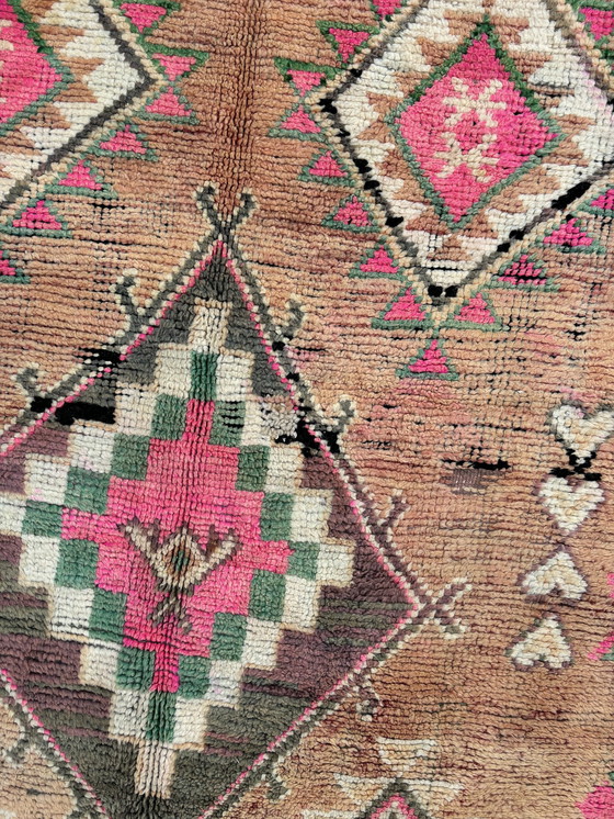 Image 1 of Boho Chic Vintage Moroccan Rug 