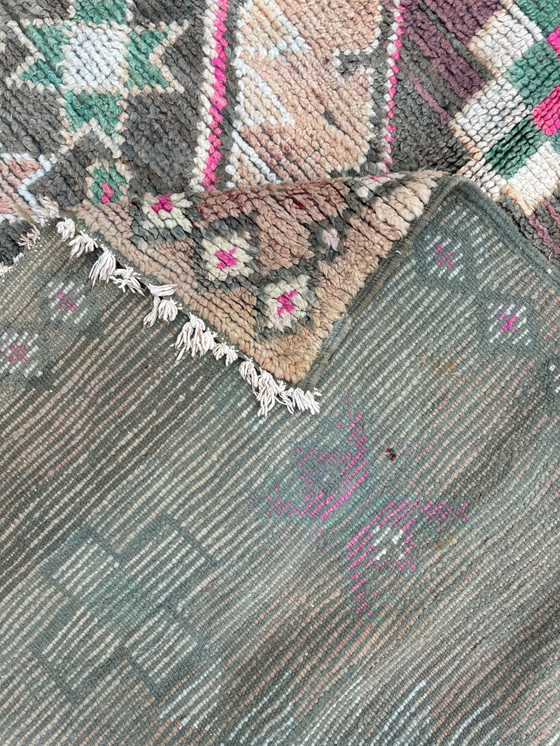 Image 1 of Boho Chic Vintage Moroccan Rug 