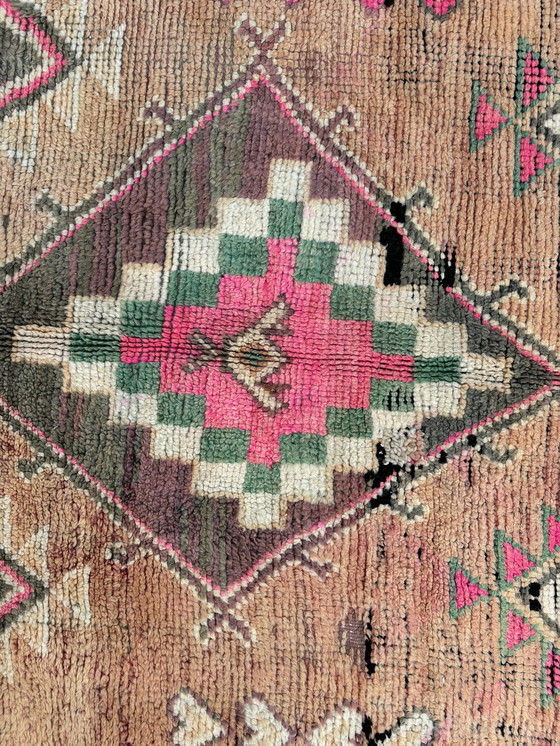 Image 1 of Boho Chic Vintage Moroccan Rug 