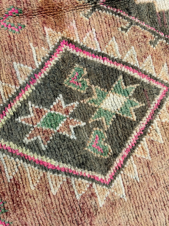 Image 1 of Boho Chic Vintage Moroccan Rug 