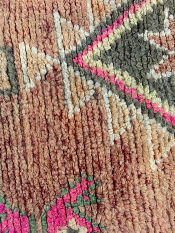 Image 1 of Boho Chic Vintage Moroccan Rug 