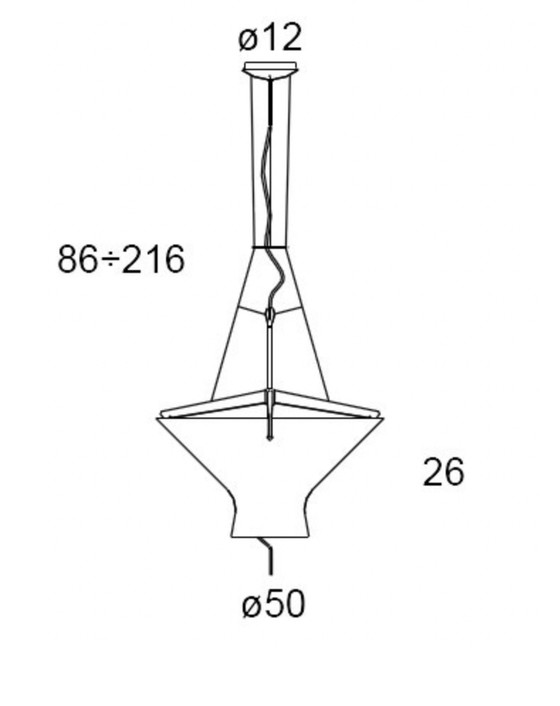 Image 1 of Lampe suspendue Lumina Juri