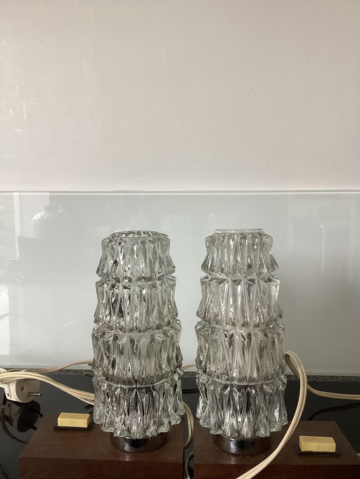 Juego de luces nocturnas vintage