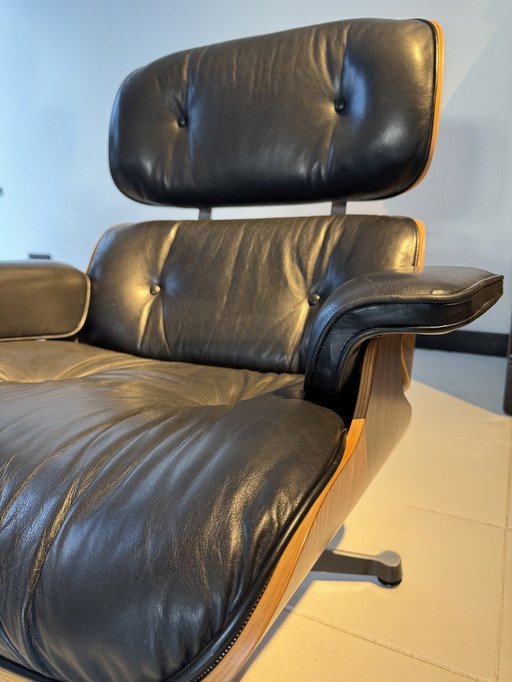 Vintage - Original Herman Miller Vitra Eames Lounge Chair (made of Madagascar rosewood)