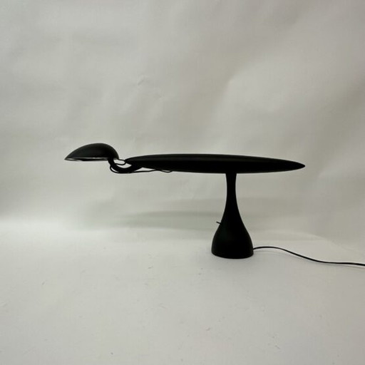 Heron Black Lamp by Isao Hosoe for Luxo, Postmodern, 1980’s