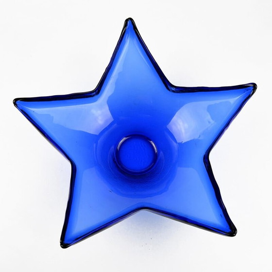 Image 1 of Vintage "Starfish" bowl for Huta Szkła Gospodarczy Ząbkowice, Poland 1970s
