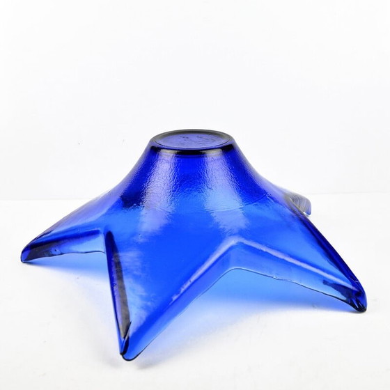 Image 1 of Vintage "Starfish" bowl for Huta Szkła Gospodarczy Ząbkowice, Poland 1970s