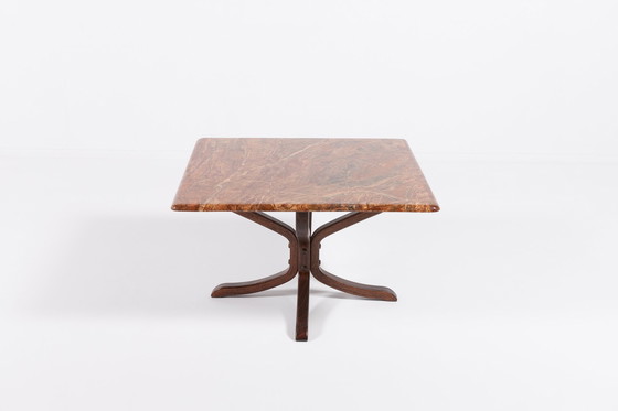 Image 1 of Sigurd Ressell marble coffee table by Vatne Mobler