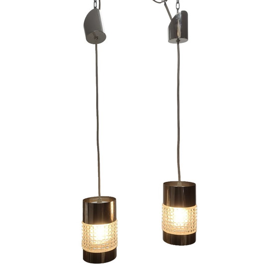 Image 1 of Vintage Space Age Pendant Lamps, 1970s