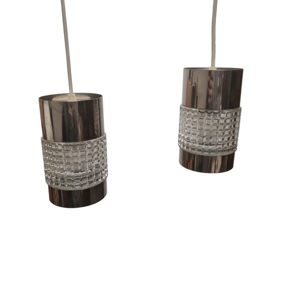 Image 1 of Vintage Space Age Pendant Lamps, 1970s