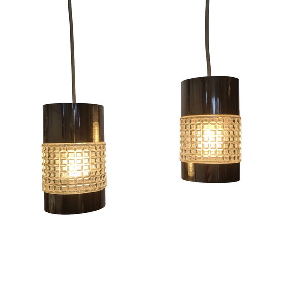 Image 1 of Vintage Space Age Pendant Lamps, 1970s