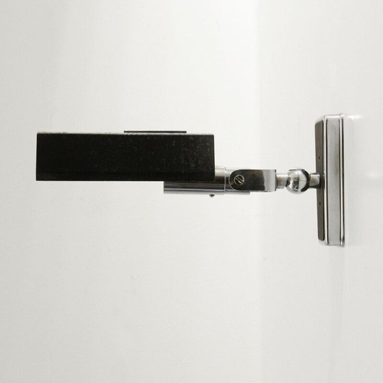 Image 1 of Vintage modern black wall lamp by Stilnovo, 1960
